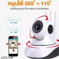 ราคา กล้องวงจรปิด มีภาษาไทย ล้านพิกเซลHD 1080p Wifi Wirless IP camera 2M Megepixel / 3 เสาAPP 360pro กล้องรักษาความปลอดภัย (1729958985645197689)