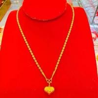 ราคา สร้อยคอ นน. 1 สลึง+จี้ นน. 1/2 สลึง ทอง 96.5%(สามารถเปลี่ยนเป็นสร้อยคอ สร้อยข้อมือ หรือแหวนได้เลยนะคะ) (1731578090632349446)