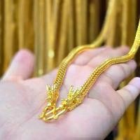 ราคา สร้อยคอ กระดูกงู ( หกเสา ) หัวมังกร นน 1,2,3,5 บาท (1731491160061413311)