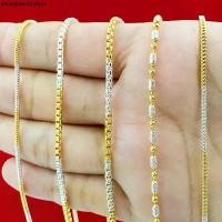 ราคา สร้อยคอ2กษัตริย์ เกรดคุณภาพ ยาว20นิ้ว สร้อยคอทอง2สลึง ทองโคลนนิ่งเหมือนแท้ 0221 (1731328380600288592)