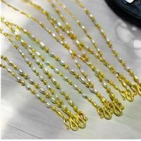 ราคา สร้อยคอ ยินตัน 2 สี ลายจังจิ จากช่างจิวเวลรี่ฝีมือดีที่สุด SW4714 (1730668089881495918)