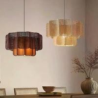 ราคา โคมระย้ารับประทานอาหาร สไตล์ญี่ปุ่น ไฟเพดาน โคมไฟ LED หวายย้อนยุค โคมไฟแขวน สไตล์ชนบท เหมาะสำหรับห้องนอนและห้องนั่งเล่น โคมไฟจี้ โคมไฟเพดาน โคมไฟตั้งโต๊ะ (1731689209948964471)