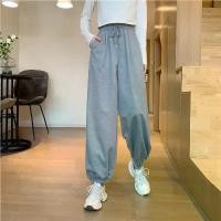 ราคา กางเกงฮาเร็มขายาวลำลองสำหรับผู้หญิง เสื้อผ้าหลวม โคมไฟ ผ้าม่าน เกาหลี คอลัมน์บ้าน (1729950632502266118)