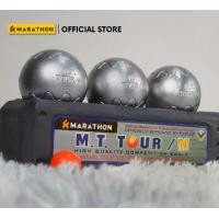 ราคา MARATHON เปตอง รุ่น MT.TOUR/M NEWLINE เหล็กกล้าแข่งขันนานาชาติ PETANQUE BALL ลายเปลือกไข่ ลายใหม่ Sport (1731737054902651285)
