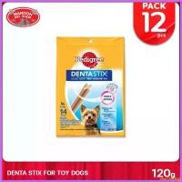 ราคา churchashop ใช้งานได้ [12 PCS][MANOON] PEDIGREE Denta Stix Value Pack Toy เพดดิกรี เดนต้าสติก สุนัขพันธุ์ตุ๊กตา 120g อาหาร คานิว่า หมาพันธุ์ เล็ก ชิวาว่า (1730325839950874835)