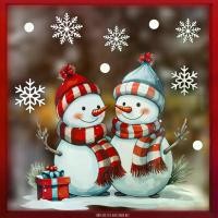 ราคา สติ๊กเกอร์ติดผนัง ลายการ์ตูนตุ๊กตาหิมะและเกล็ดหิมะ ธีมคริสต์มาส สติ๊กเกอร์ติดหน้าต่างกระจก เหมาะสำหรับงานปาร์ตี้คริสต์มาส อุปกรณ์ตกแต่งบ้าน (1731063982098647726)