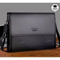 ราคา 【SALE】กระเป๋าสะพายข้าง กระเป๋าผู้ชาย กระเป๋าทำงานผู้ชาย POLO SAEN ของแท้ 100% (ไซต์ใหญ่) ใส่หนังสือ ใส่ Tablet ได้ (1731654801160308266)