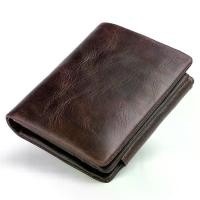 ราคา กระเป๋าสตางค์กันขโมย RFID สำหรับผู้ชาย ที่ใส่บัตรเครดิต 3 พับ กระเป๋าเงิน กระเป๋าหนังวินเทจแท้ กระเป๋าสตางค์ชาย (1729602441456748830)