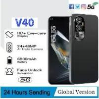 ราคา VIVQ V40 16GB+1TB โทรศัพท์มือถือ รองรับ2ซิม Smartphone 4G/5G โทรศัพท์สมา แรม โทรศัพท์ถูกๆ มือถือ Mobile phone โทรศัพท์ถูกๆ มือถือราคาถูกๆ โทรศัพท์สำห รับเล่นเกม โทรสับราคาถูก มือ (1732042353670523210)