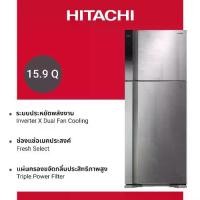 ราคา Hitachi ฮิตาชิ ตู้เย็น 2 ประตู 15.9 คิว 450 ลิตร Big 2 รุ่น R-V450PD สีบริลเลียนท์ ซิลเวอร์ (1731497463780444907)