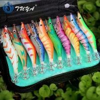 ราคา ชุดเบ็ดปลาหมึก 10 ชิ้น พร้อมแท่งเรืองแสง ชุดเบ็ดปลาหมึก 2.5/3.0/3.5 นิ้ว fish growing nets ไดยู รอน 80 รอก ซี เชียร์ แคท ring worm คัน อาชิ โน่ พร้อม super เล็ก กิ๊บตกปลา ตีเหยื่ (1731588303892153707)