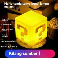 ราคา โคมไฟเครื่องหมายคำถาม Super Mario, ของขวัญสร้างสรรค์, เอฟเฟกต์เสียง, การชาร์จ, โคมไฟ Mario, การออกแบบอิฐ, ไฟกลางคืน LED เดสก์ท็อป สายสะพาย ปัจฉิม ขอบ ลูกไม้ พร็อพ ถ่าย รูป อาหาร (1732112222589258578)