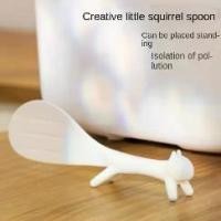 ราคา ช้อนข้าวกระรอก ตั้งได้ ช้อนข้าวไม่ติด อาหาร ช้อนสินค้าใหม่ เครื่องประดับสวนพิเศษ เหมาะสำหรับเสิร์ฟข้าว ขายร้อนที่ร้าน (1731399163865171338)