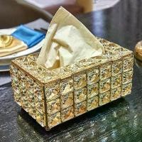 ราคา กล่องทิชชู่,กล่องกระดาษทิชชู่คริสตัลห้องนั่งเล่นโฮมเดสก์ทอปกล่องเก็บกระดาษเช็ดปาก อะคริลิค ใส่ น้ําแข็ง แช่ อาหาร จุ่ม จิ๋ว ยก box ลา บูบู้ (1731532993202915483)