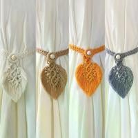 ราคา สายรัดม่านใบทอ, สายรัดม่านเย็บปักถักร้อยพู่สีทึบ, สำหรับห้องนั่งเล่นและห้องนอน, อุปกรณ์ตกแต่งบ้าน, 1/2 ชิ้นสายรัดเก็บม่าน, การออกแบบพู่ (1731239654519571807)
