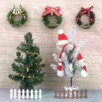 ราคา บ้านตุ๊กตาจิ๋ว โมเดลต้นคริสต์มาส พวงมาลัยคริสต์มาส เครื่องประดับบ้านตุ๊กตา อุปกรณ์ตกแต่งบ้าน DIY 1/12 (1729943482682542201)