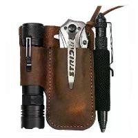 ราคา ซองหนัง, ยุทธวิธี EDC ย้อนยุคกลางแจ้ง, หนังแท้, ซองใส่เครื่องมือ, เหมาะสำหรับไฟฉายและมีด, ที่เก็บเครื่องมือ, กระเป๋าคาดเอว, อื่นๆ (1731677871696545679)