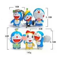 ราคา COD (SET 6 ชิ้น) โมเดล ตั้งโต๊ะ การ์ตูน Doraemon โดเรมอน ผจญภัย ของสะสม ของขวัญ (1731674918279742790)