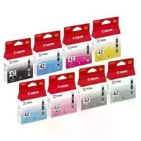 ราคา Canon CLI-42 BK/ C/ M/ Y/ PC/ PM/ GY/ LGY ตลับหมึกอิงค์เจ็ท ชุดสี แยก 8 ตลับ (1729739423960828650)