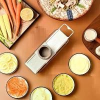 ราคา เครื่องบดสับในครัวเรือน ขนาดเล็ก สำหรับหั่นมันฝรั่งและหัวไชเท้า พร้อมที่ป้องกันมือ เครื่องมือครัว หัว ขูด มะพร้าว ที่ ขูดเกล็ด ปลา ที่ แกะ เมล็ด ทานตะวัน เครื่อง สไลด์ เ (1731483908021847660)