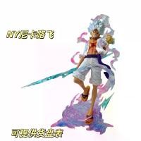 ราคา ฟิกเกอร์วันพีซ NY Nika Luffy, กล่องสี, ท่านั่งเกียร์พระเจ้าแสงแดดที่ห้า Luffy GK, รูปปั้นโมเดลแสดง rex toys ครัว จิ๋ว บ้าน ตะเกียง ของ เล่น มือ สอง (1731578840358749454)