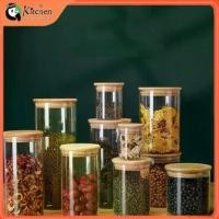 ราคา [พร้อมส่ง] โหลแก้ว โหลแก้วฝาไม้ ขวดโหลแก้ว โหลเก็บของแห้ง ขวดโหลสูญญากาศ ครัว ธัญพืชก๋วยเตี๋ยว กล่องเก็บของ (1729639898774866371)