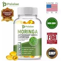 ราคา ผงใบมะรุม, อาหารเสริม, ไม่จีเอ็มโอ, 30/60/120 แคปซูล (1730653364508788964)