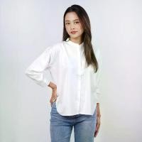 ราคา haas เสื้อผู้หญิง ทรงเชิ้ตแขนยาว คอจีน HBSH5538 (1730523492044409040)