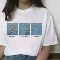 ราคา เสื้อยืดผ้าฝ้ายVan Gogh ภาพวาดแฟชั่นฤดูร้อน T เสื้อผู้หญิง Tshirt Graphic Tee หญิงเสื้อยืดหญิง Tee หญิง Tee Tshirt (1729828843994581780)