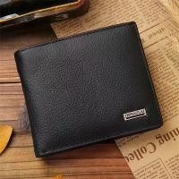 ราคา กระเป๋าสตางค์แบรนด์เนมสุดหรูสำหรับผู้ชาย กระเป๋าสตางค์ใบสั้นของแท้ขนาดเล็ก กระเป๋าใส่เหรียญบุรุษ กระเป๋า Cuzdan กระเป๋าใส่บัตร กระเป๋าเงิน (1729718834349901995)