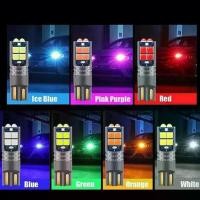 ราคา 1 ชิ้น T10/W5W, หลอดไฟ LED ฮุนได สตราด้า ไฟโดม, หัวเล็ก, ไฟหน้า, ปุ่มสตาร์ทรถ, ไฟหน้า, ฟองเล็ก, สำหรับรถยนต์ LED Car รถจักร otomotif samping penanda lampu หลอด ไฟหรี่ หน้า รถ ยนต์ (1731750109879306983