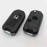 ราคา กรอบกุญแจพับ Honda + โลโก้ กรอบรีโมท HONDA แบบพับเก็บก้านดอกได้ HONDA JAZZ, CITY, BRIO, CIVIC แบบ 2 ปุ่ม Car รถยนต์ รถจักร รถ Key สวิตช์ ชิ่ง โม 12 v ยนต์ 200 แอม แท้ ท (1731118944989973094)