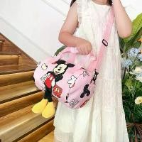 ราคา กระเป๋าสะพายข้างลายการ์ตูนมิกกี้, กระเป๋าสะพายไหล่ลายมิกกี้เมาส์แบบใช้มือถือ, สำหรับเด็กผู้หญิง, แฟชั่น, เรียบง่ายและหลากหลาย, กระเป๋าถังกลม, 2024 กระเป๋า สตางค์ สะพาย เด็ก ผ (1731501364000294743)