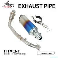 ราคา carpetshoprich แบบพกพา JFG MOTO Motorcycle Exhaust For Z125 Z125 PRO มอเตอร์ไซค์ (1731123048643529255)