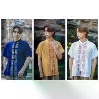 ราคา เสื้อพื้นเมืองผู้ชายแขนสั้น เสื้อผู้ชาย เสื้อล้านนาชาย ผ้าฝ้าย ผ้าไหม ผ้าสำลี Man Clothing กรม (1731514991874706327)