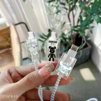 ราคา 【ส่งจากไทย】Cable Bite TPU นิ่ม ที่กันสายหัก ลายการ์ตูน cable protector สำหรับ สายชาร์จ iP/Android/Type-C (1731502113232356846)