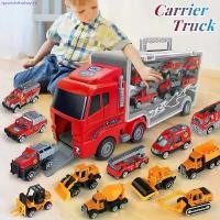 ราคา (พร้อมส่ง)รถของเล่น รถบรรทุก รถดับเพลิง ของเล่นเด็กรถบรรทุกตู้คอนเทนเนอร์ขนาดใหญ่ แถมโมเดลรถดับเพลิง6คัน (1731799239076710793)