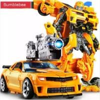 ราคา Transformers Optimus Prime Bumblebee หุ่นยนต์ รถบรรทุก รถ ของเล่นนิ้วเสียรูป ขนาดใหญ่ (1730343632344812266)