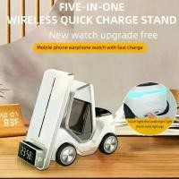 ราคา แท่นชาร์จแบบไร้สายแบบชาร์จเร็ว 3 in 1, นาฬิกาในรถยนต์มัลติฟังก์ชั่น, สำหรับโทรศัพท์มือถือ, นาฬิกา, หูฟัง, เหมาะสำหรับตกแต่งบ้านและสำนักงาน, ตกแต่งเดสก์ท็อป, 1 ชิ้น (1730377567961451328)