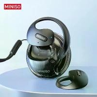 ราคา ชุดหูฟังบลูทูธ, MINISO X15 PRO OWS, 5.4 Bluetooth, หูฟัง, การควบคุมปุ่ม, การตัดเสียงรบกวน, หูฟังแบบแขวนหู, พร้อมไมโครโฟน (1732227608493394118)
