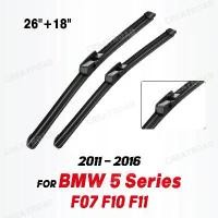 ราคา ใบปัดน้ำฝนด้านหน้า, สำหรับ BMW 5 Series F07 F10 F11, ปี 2011-2016, ใบปัดน้ำฝนกระจกหน้ารถ, แปรงกันฝน, 26"+18", Wiper LHD ที่ ปัด น้ําฝน รถ ยนต์ (1731314024371291716)