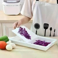 ราคา แผ่นหั่นอาหารพลาสติกใช้งานได้ทั้งเป็นเขียง/ที่วางไข่/กล่องผลไม้ ปลอดภัยไม่มีสารBPA กะทัดรัดประหยัดพื้นที่ครัว เตา ขนมครก ไฟฟ้า เตา โดนัทจิ๋ว (1731337198508999876)