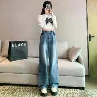 ราคา กางเกงยีนส์สาวอวบ ยีนส์แม่น้องมาร์ติน กางเกงยีนส์แถบผู้หญิง barreljeans กางเกง ยีนส์ levi's 314 shaping straight jeans ขาม้า เอวสูง เก็บพุง เรซี่กระบอกเล็ก Clothing เสื้อผ้า ยีนส์ เอวสูง ทรงลิซ่า (173