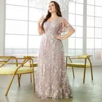 ราคา ชุดราตรี พลัสไซส์ คอวี ปักลูกไม้ แขนบาน สวิงใหญ่ แขนสั้น เหมาะสำหรับเต้นและงานปาร์ตี้ ชุดเพื่อนเจ้าสาว ผู้หญิง Clothing Lady Women เสื้อผ้า เสื้อ poem โครง ชุด bridgerton dress (1731154710322252378)