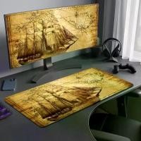 ราคา แผ่นรองเมาส์โลกเก่า, Mairuige, ขนาดใหญ่, สำหรับเมาส์คอมพิวเตอร์, อุปกรณ์สำนักงาน, XXL, เหมาะสำหรับพีซีเกมเมอร์, แผ่นรองโต๊ะกันลื่น, ทำจากยางคีย์บอร์ด (1731548223375771534)