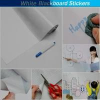 ราคา วอลล์เปเปอร์ แผ่นนำเสนอ อุปกรณ์สำนักงาน สติ๊กเกอร์ไวท์บอร์ด ตกแต่งผนัง สติ๊กเกอร์รูปลอกรูปลอกกระดานดำ (1732063771341457937)
