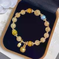 ราคา สร้อยข้อมือมูนสโตนคริสตัลตาแมวสีเหลือง, หินไทเกอร์อายสีเหลือง, สร้อยข้อมือควอทซ์รูไทล์สีเหลือง, หินนำโชค, ของขวัญสำหรับแฟน, คอลเลกชันจาก 9244 คน, [ไม่ระบุ] (1732158222718634326)