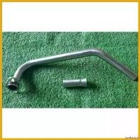 ราคา forehashop แบบพกพา คอท่อเลส PCX2018 ดัด (25mm)ราคาถูก อะไหล่มอเตอร์ไซค์ อะไหล่แต่ง อะไหล่สวยงาม Motorcycle สแตนเลส เวฟ 125 บังลม (1730692779650091438)