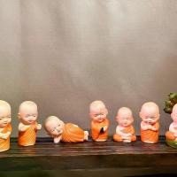 ราคา กระปุกออมสินเณรประจำวัน ออมสินเณร เณรประจำวัน ออมสินเซรามิก ้เหรียญ&ธนบัตร ศาสนาพุทธ เเต่งสี กระปุกออมสินตู้คีบตุ๊กตา อารตีไฟ (1729708836006627545)