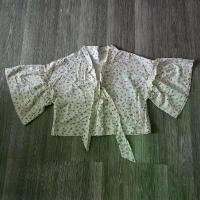 ราคา เสื้อผู้หญิง Lyn Around ไซส์ S ทรงคร็อป แขนระบาย ตกแต่งริบบิ้นผูกที่คอเสื้อ ลายดอกไม้ ของแท้ ของใหม่ (ไม่มีป้าย) คําแนะนําผลิตภัณฑ์ใหม่ของเดือนนี้ (1731697284551574636)